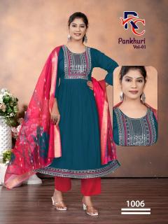 Desi kudi pankhuri vol 1 designer kurtis wholesaler
